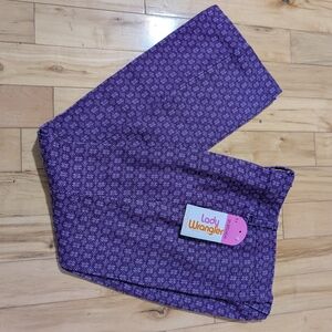 Vintage Lady Wrangler Purple Boot cut Pants 13/14 Cotton Polyester